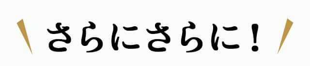 さらにさらに